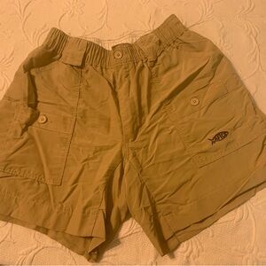 Never Worn Aftco Men's Khaki Cargo Shorts Size 28